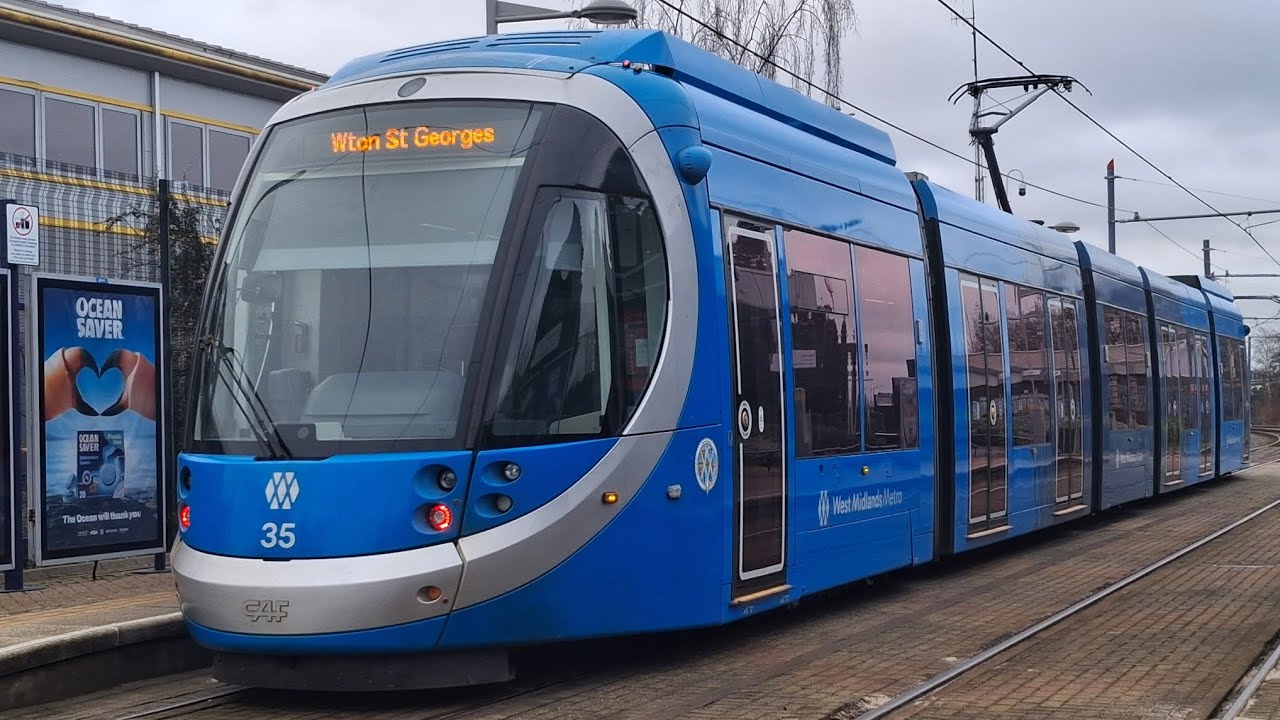 West Midlands Metro Tram 35