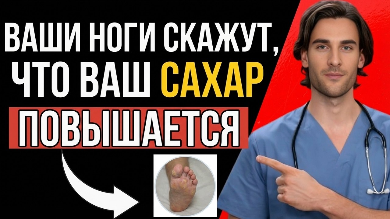 9 тревожных признаков на ногах, которые могут указывать на диабет