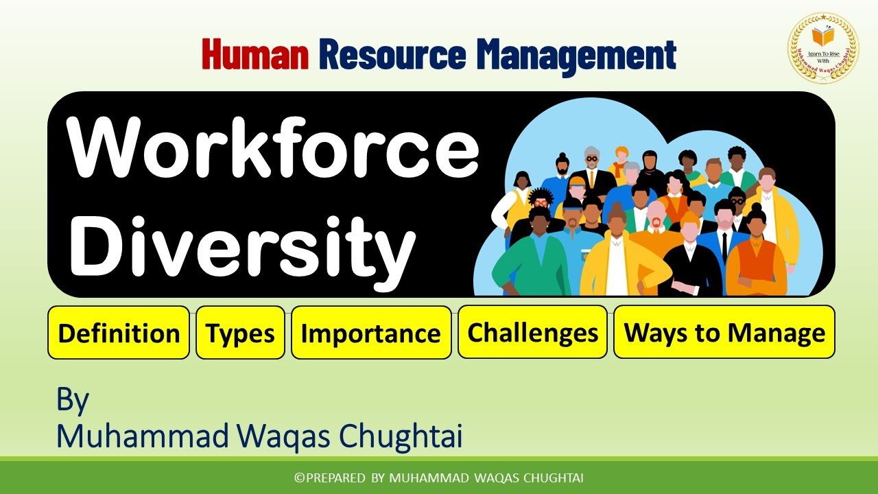 Workforce Diversity | Workforce Diversity in HRM | Hindi/Urdu