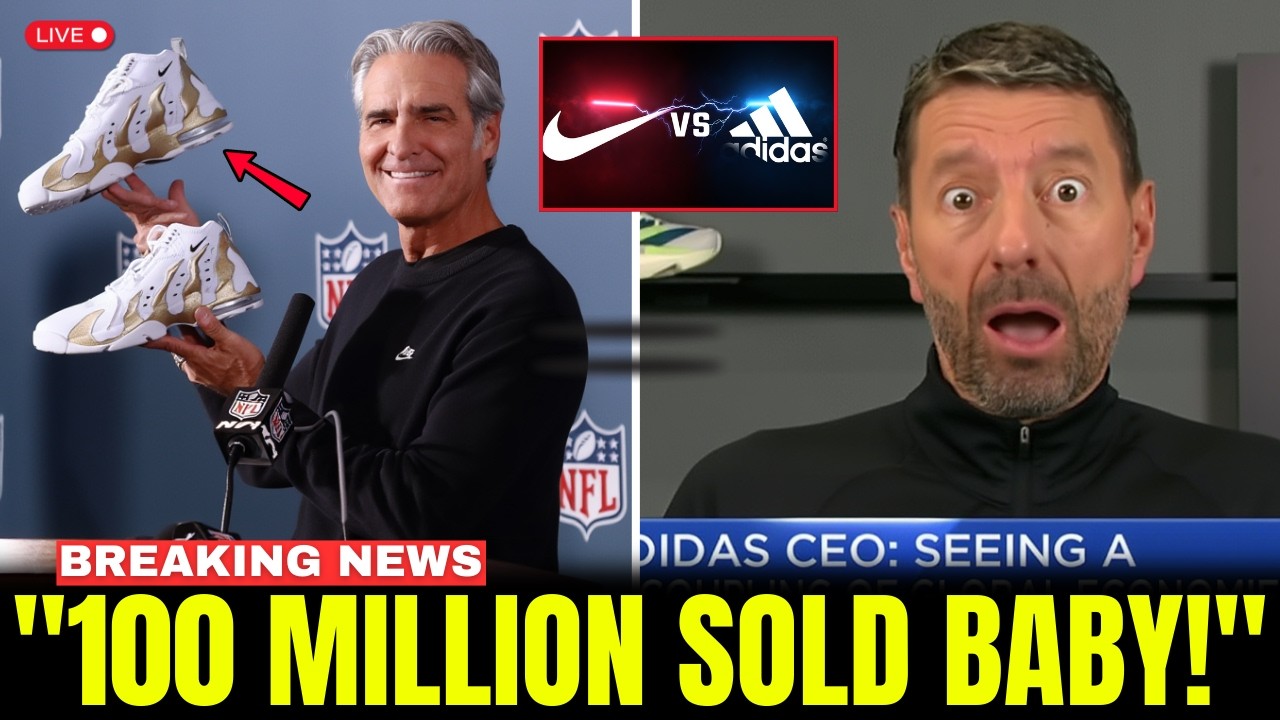 Adidas SHUT DOWN On Live TV As Nike LEAKS 100 Million Shedeur Sanders Signature Shoe Sales!