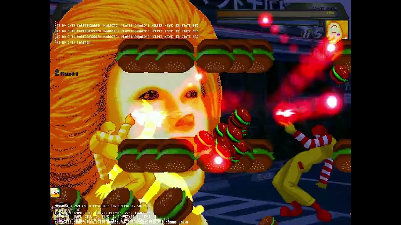 M.U.G.E.N Team Ronald vs Team Donald