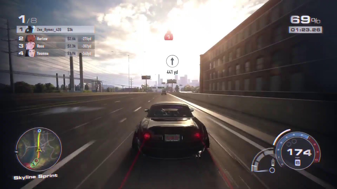 1993 Custom Mazda Miata Boss Race - Need For Speed Unbound
