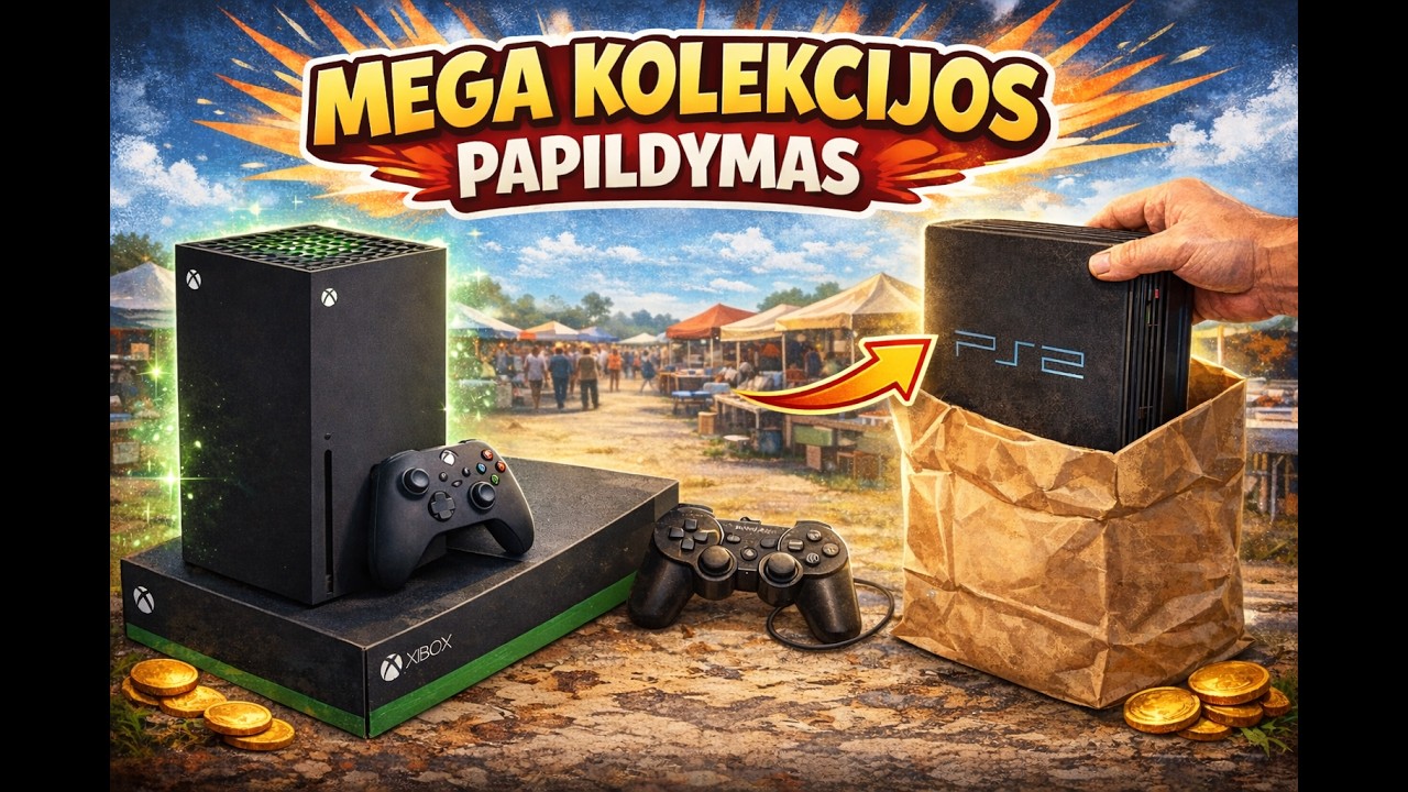 Mega kolekcijos papildymas ir pirmasis turgaus trofėjus