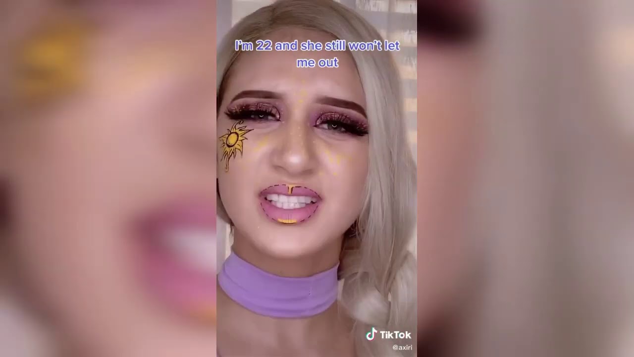 I'm mad at Disney tik tok makeup compilation
