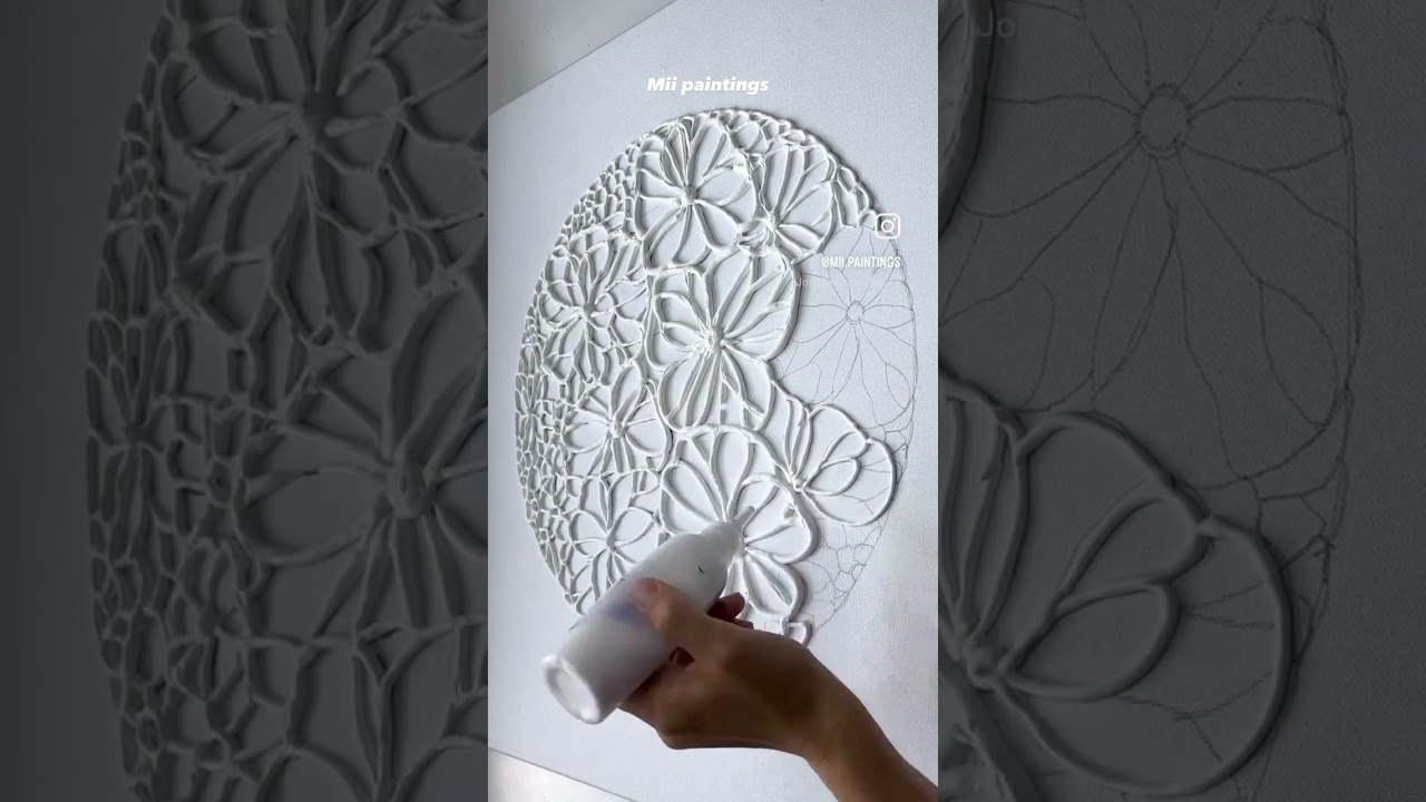 Wow! Texture relief art in progress