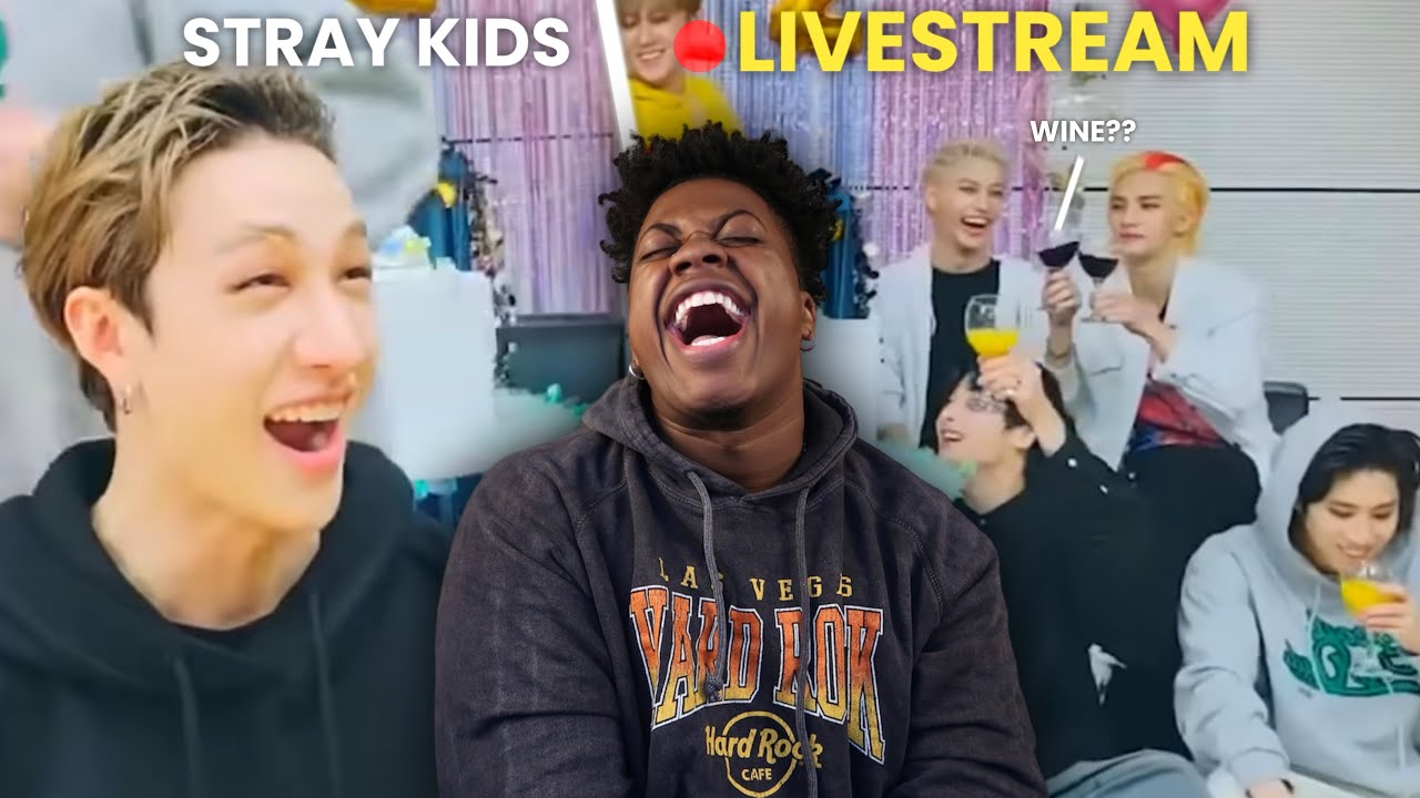 THIS STRAY KIDS LIVESTREAM IS ICONIC AFF😂 | DEFINITELY NOT GRAPE JUICE!