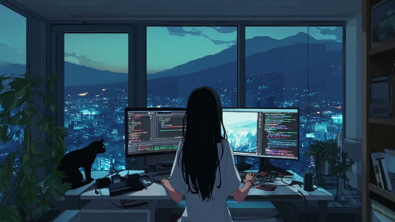 Late-Night Deep Work Lofi | The Focus Mix Your Brain Needs