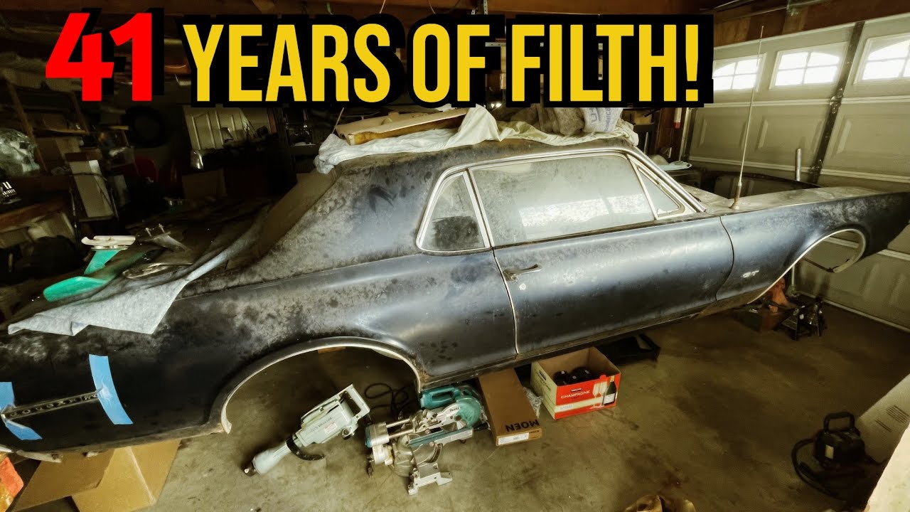 DIRTY 1967 Cougar GT 390 - Will The Interior Be Saveable?