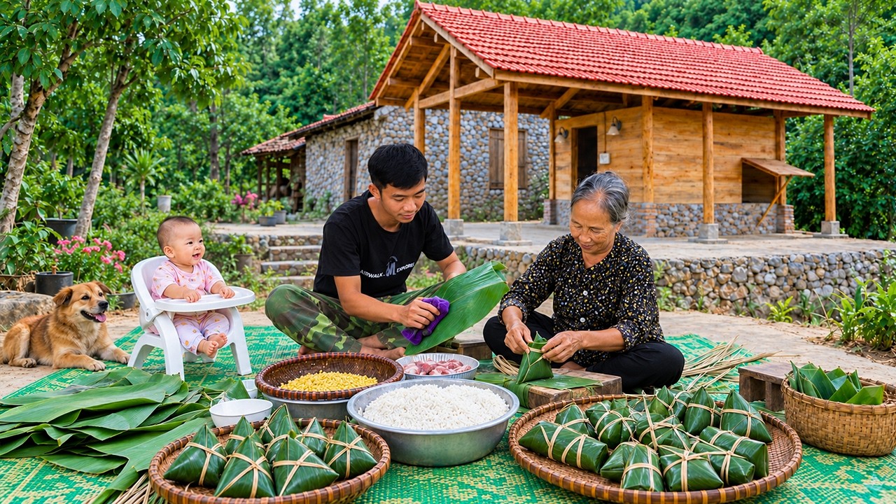 Making a Batch of Traditional Croissants with Grandma &ndash; A Simple Day in the Mountains