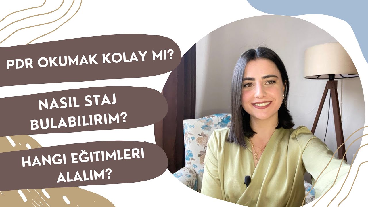 PDR BÖLÜMÜ HAKKINDA MERAK EDİLENLERİ CEVAPLADIM | Yeni Mezun Olup Kendimi Nasıl Geliştirdim?