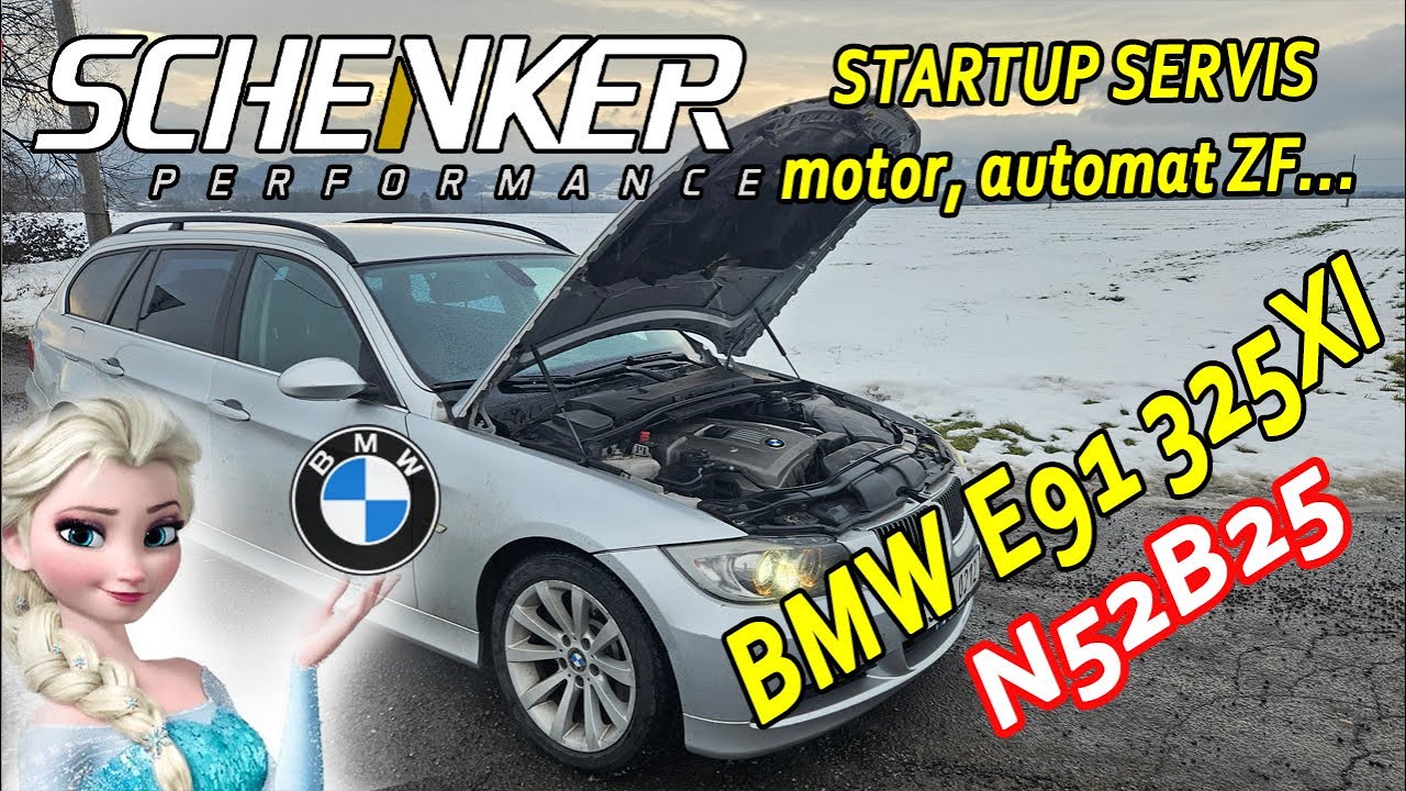 VLOG #55 - BMW e91 325xi N52 - přetěsnění motor, automat olej, velký servis po koupi auta