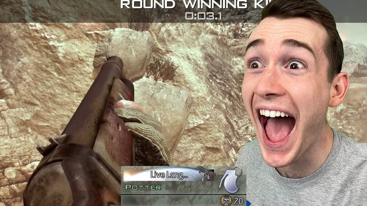 i hit an IMPOSSIBLE nac swap trickshot... (IW4X)