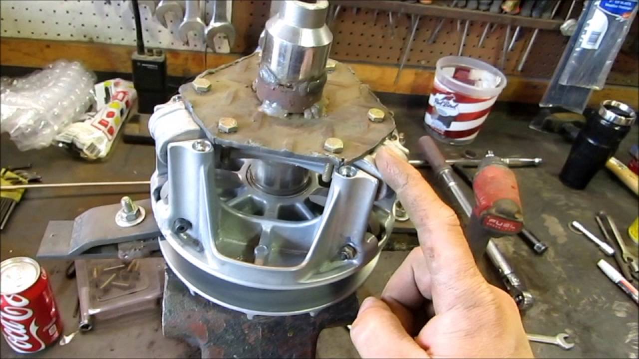 Первичный ремонт сцепления Polaris Drive Clutch, часть 1