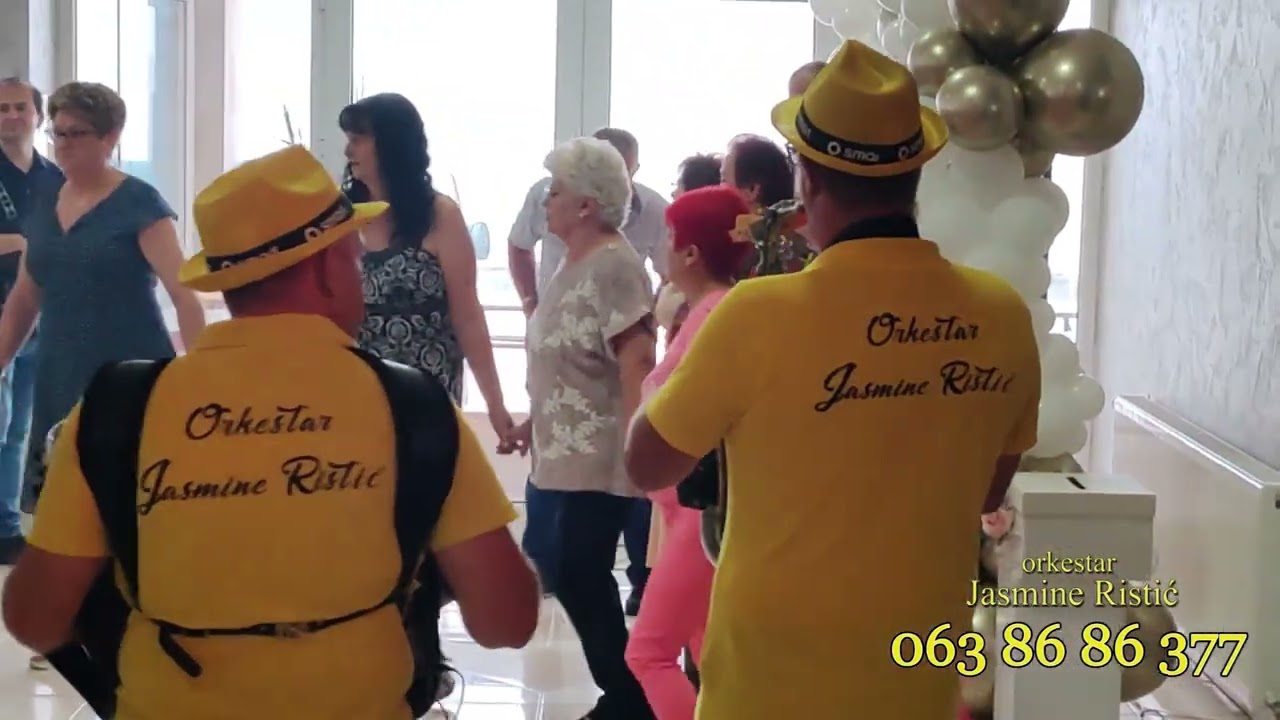 Orkestar Jasmine Ristic - Vlasko kolo uzivo #veselje #igranka #saksofon #svadba 
