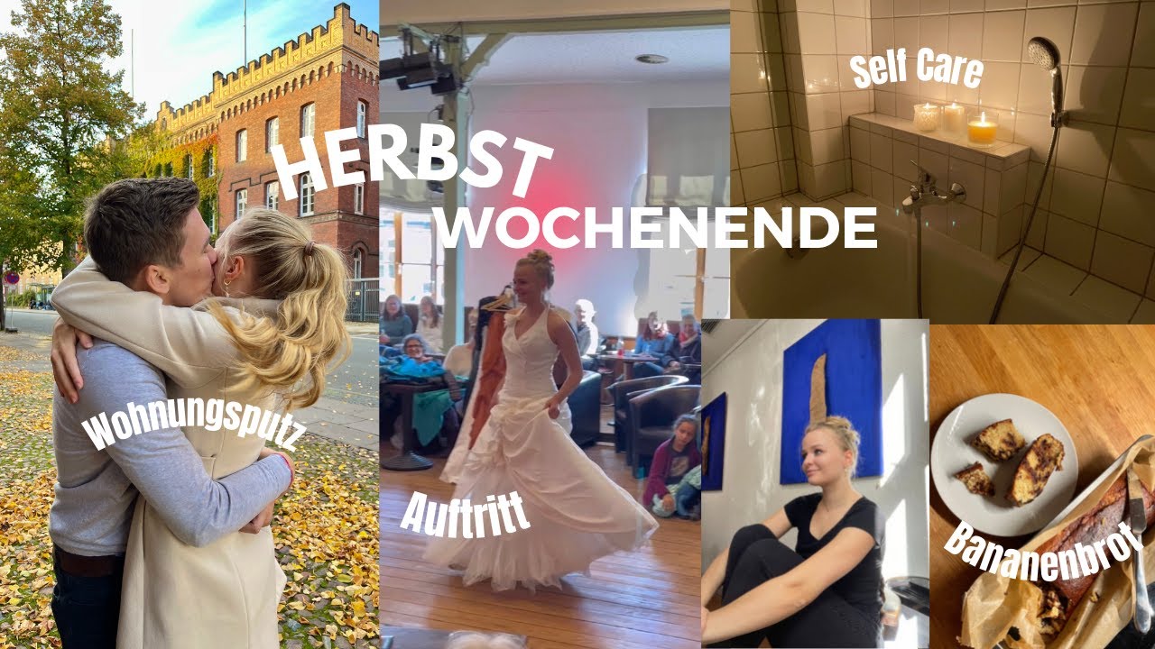 Herbst-Wochenende: Wohnungsputz mit meinem Freund, Tanzauftritt, cozy Abend allein // Miss Aliana