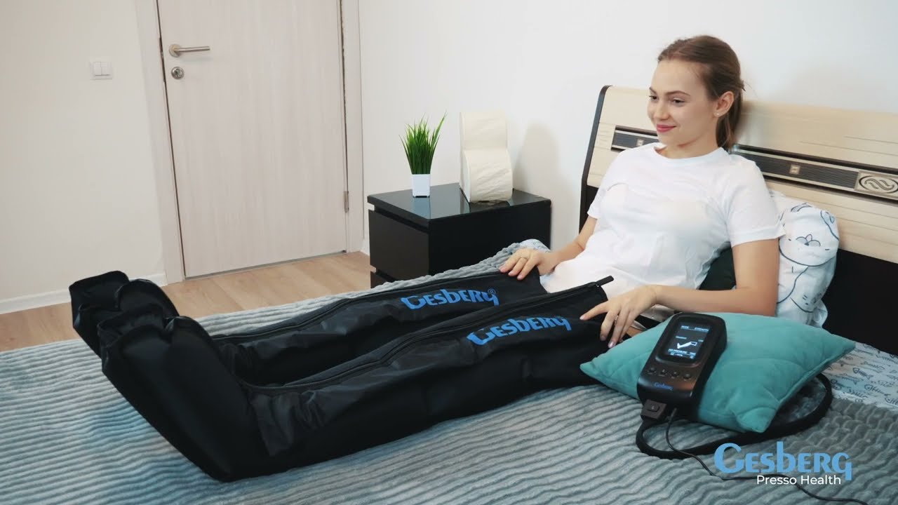 Gesberg Presso Health - urządzenie do wykonywania profesjonalnego masażu drenażu limfatycznego.