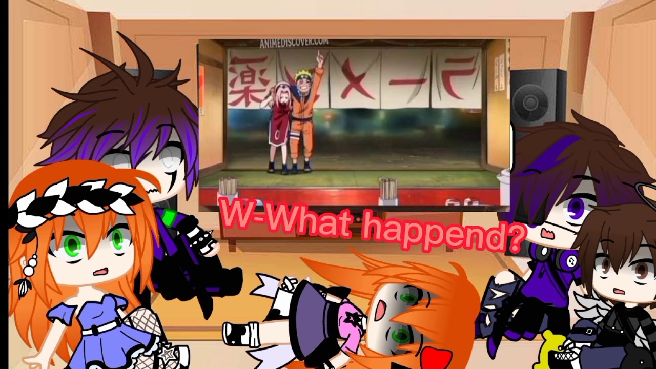 afton react to naruto's tiktok my sister (AU)