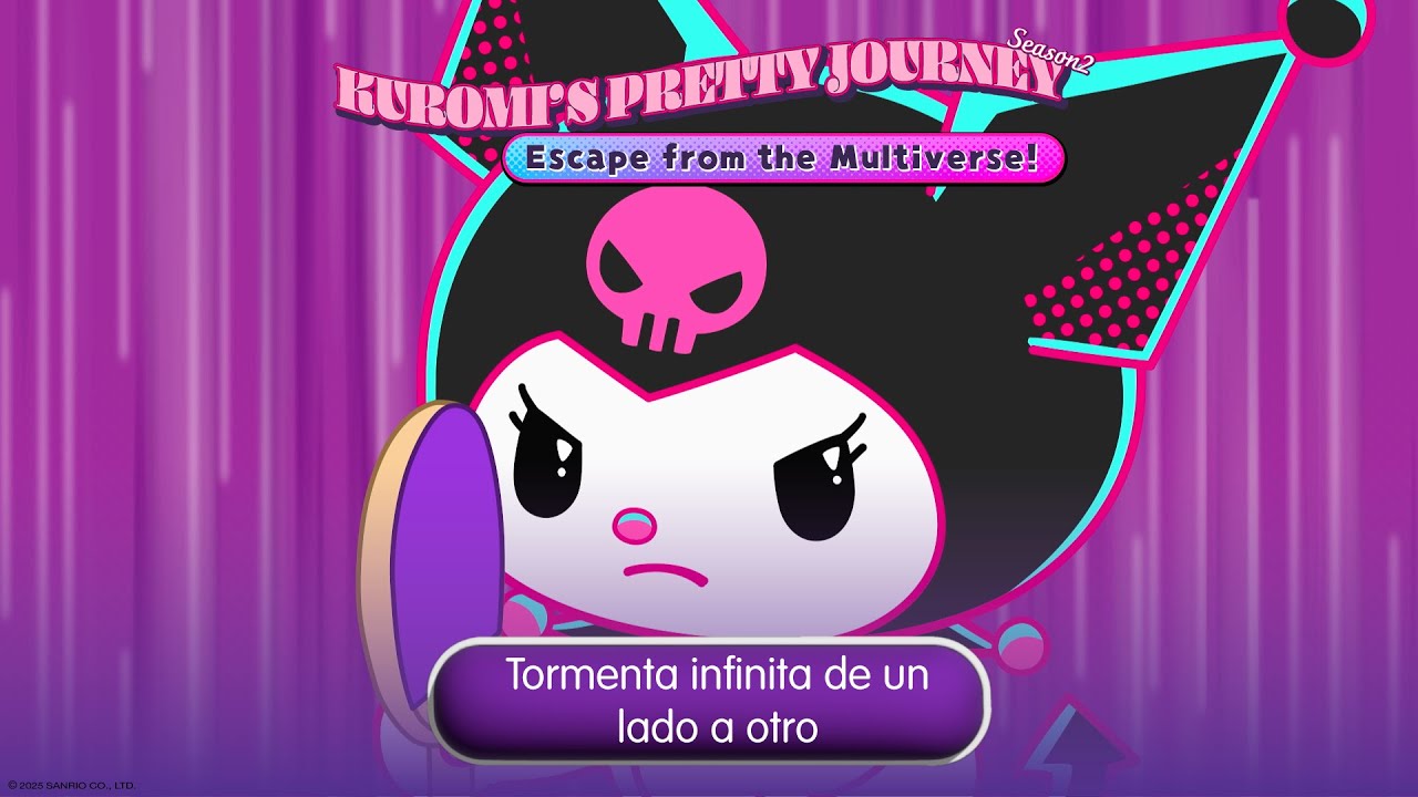 Kuromi's Pretty Journey: Escape from the Multiverse | TORMENTA INFINITA DE UN LADO A OTROA  | Ep 7