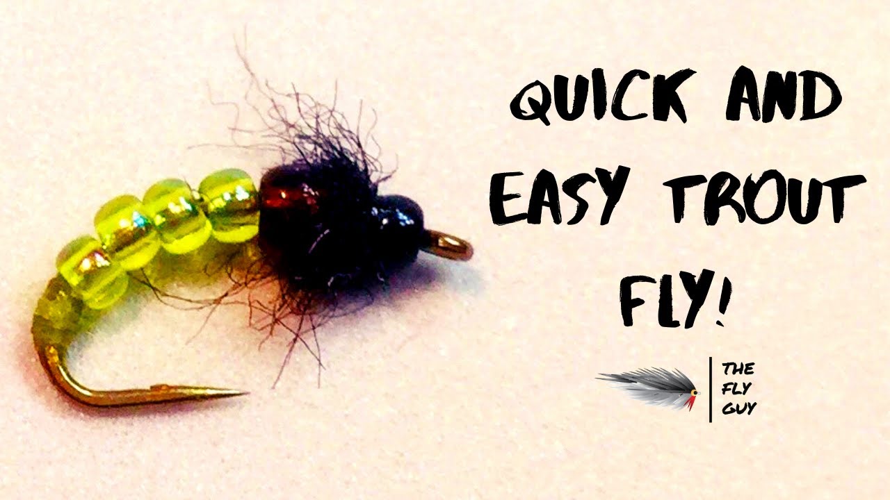 Glass Caddis Trout Nymph Fly Tying Demo