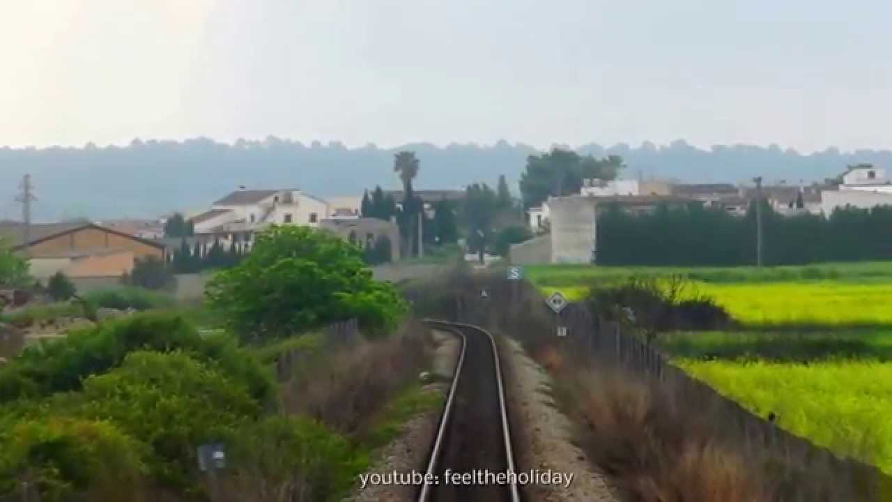 I was allowed in the train drivers cabs on the mediterranean island mallorca Palma to Manacor