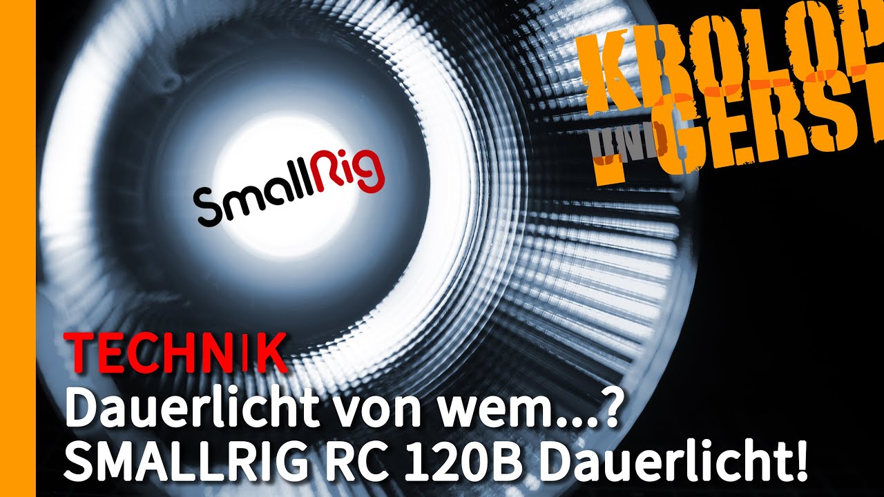 Dauerlicht von wem...?SMALLRIG RC 120B Dauerlicht!📷 Krolop&Gerst