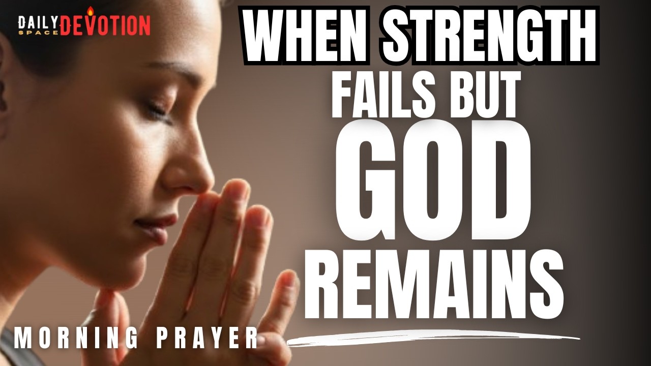 It Can Only Be You, Lord | Powerful Morning Prayer