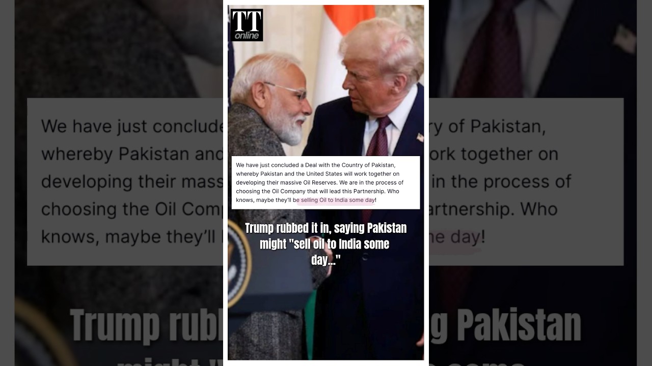 Trump Announces Oil Deal With Pakistan Hours After Slapping 25% Tariff on India