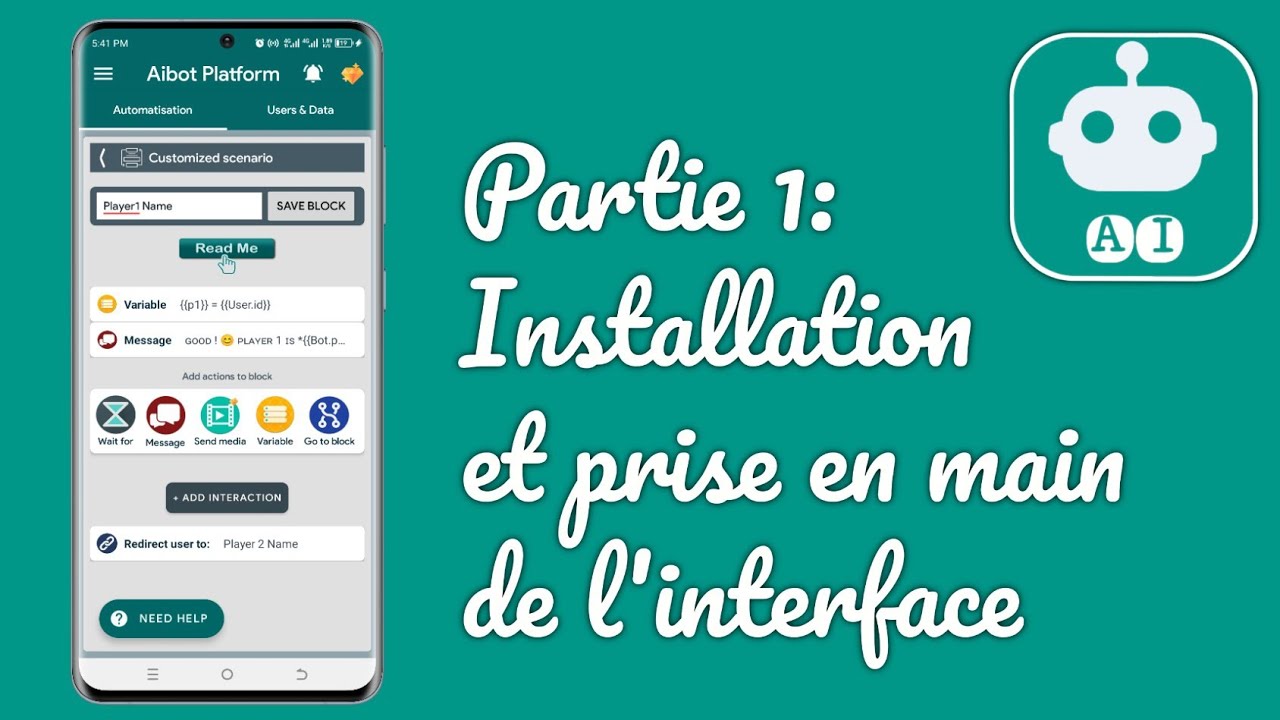 Aibot - Créer un chatbot WhatsApp gratuitement. Partie 1 : Prise en main de l'interface
