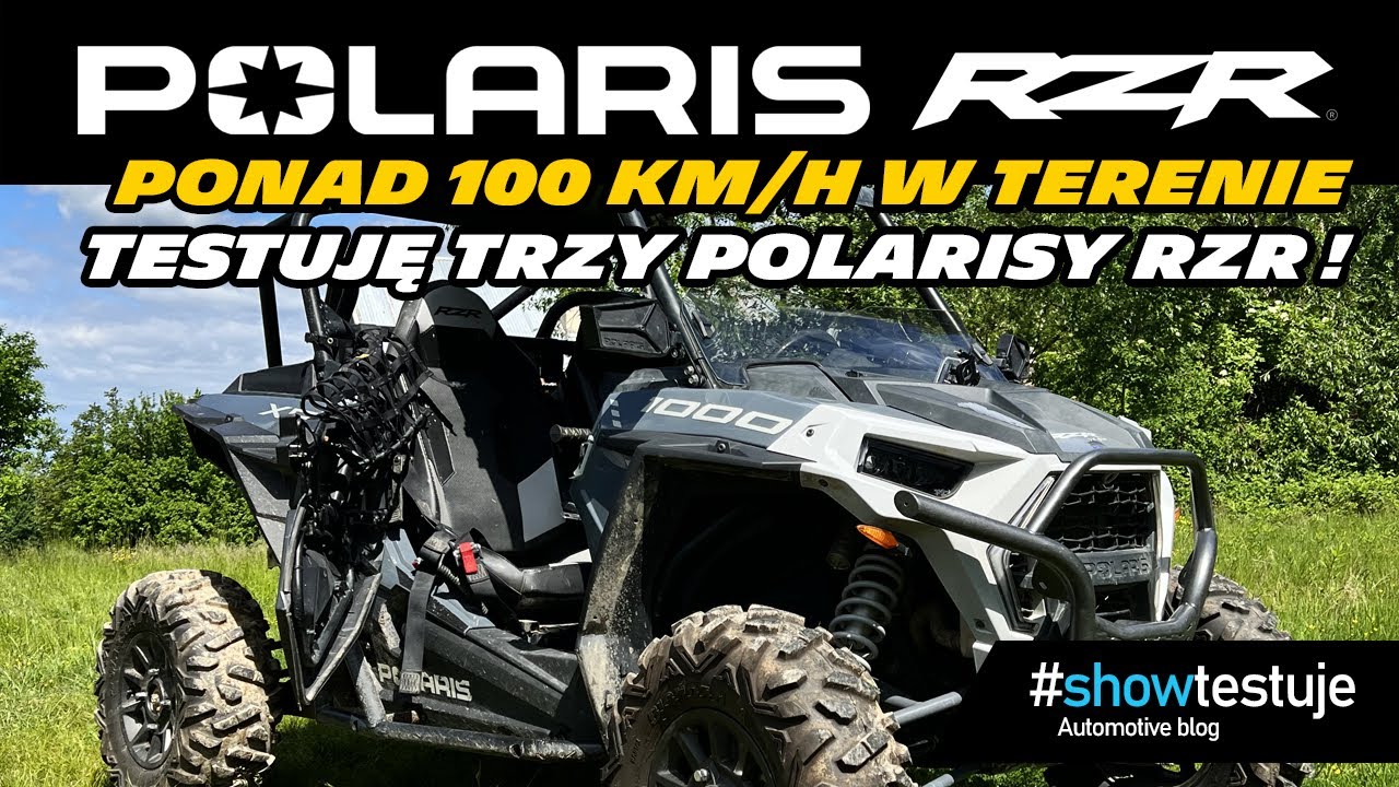 Polaris RZR 1000 | XP | Ranger - ogień w terenie i kąpanie w błocie! [ #showtestuje ] VLOG 4K