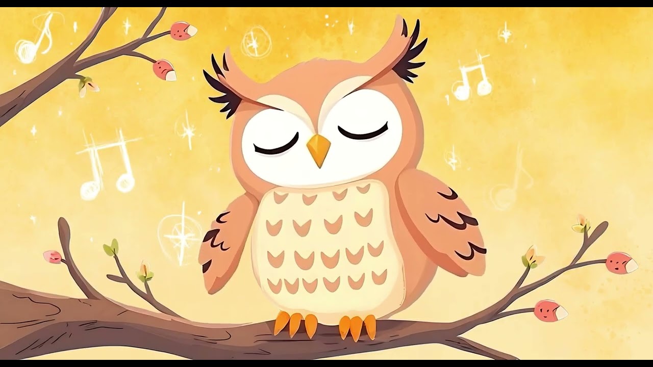 (3x usypiająca kołysanka dla dzieci + biały szum) Willa Wśród Traw - Mindy The Sleepy Owl