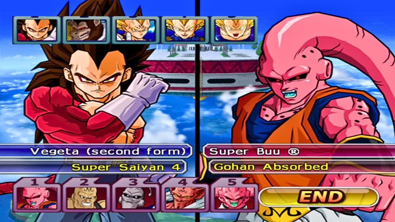 Команда Вегета против команды Маджин Буу (Компьютер против Компьютера) | Dragon Ball Z BT3 Геймпл...