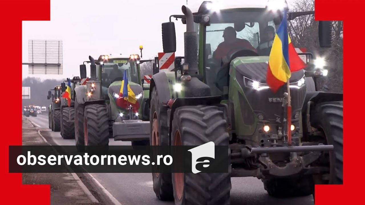 Transportatorii şi fermierii, primiţi de Ciolacu în a treia zi de protest