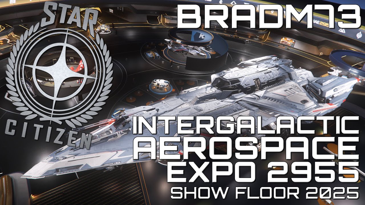 STAR CITIZEN - INTERGALACTIC AEROSPACE EXPO 2025 - SHOW FLOOR (LAST DAY)