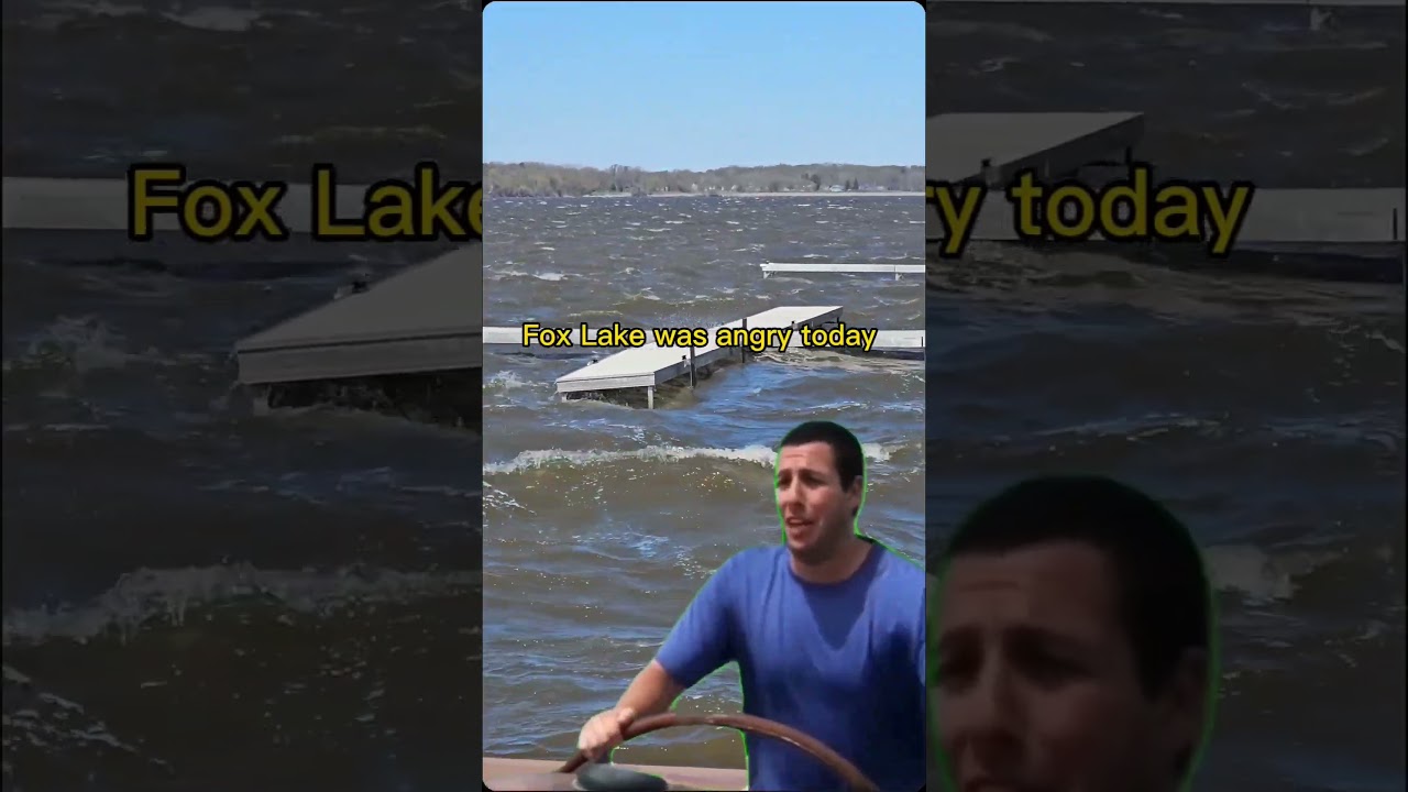 anyone out on the Chain of lakes today? #foxlake #chainoflakes #boating