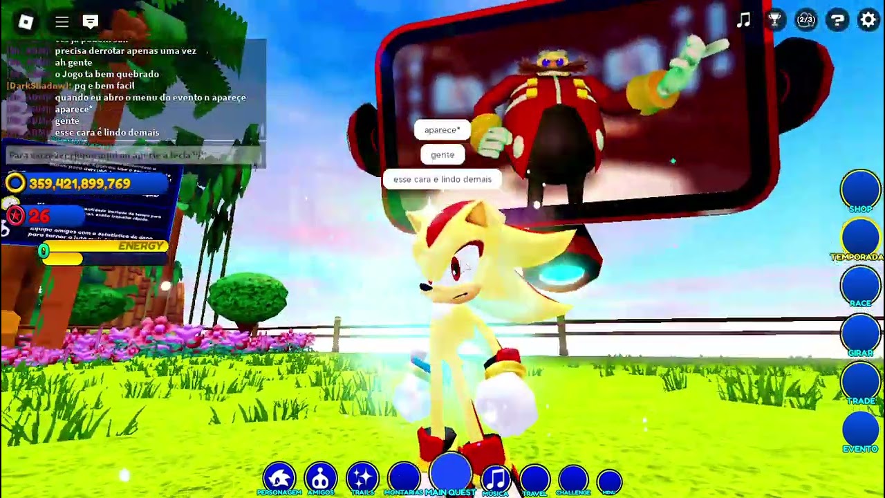 DICAS PARA PEGAR O SUPER SHADOW NO SONIC SPEED SIMULATOR ( Roblox-Sonic Speed Simulator )