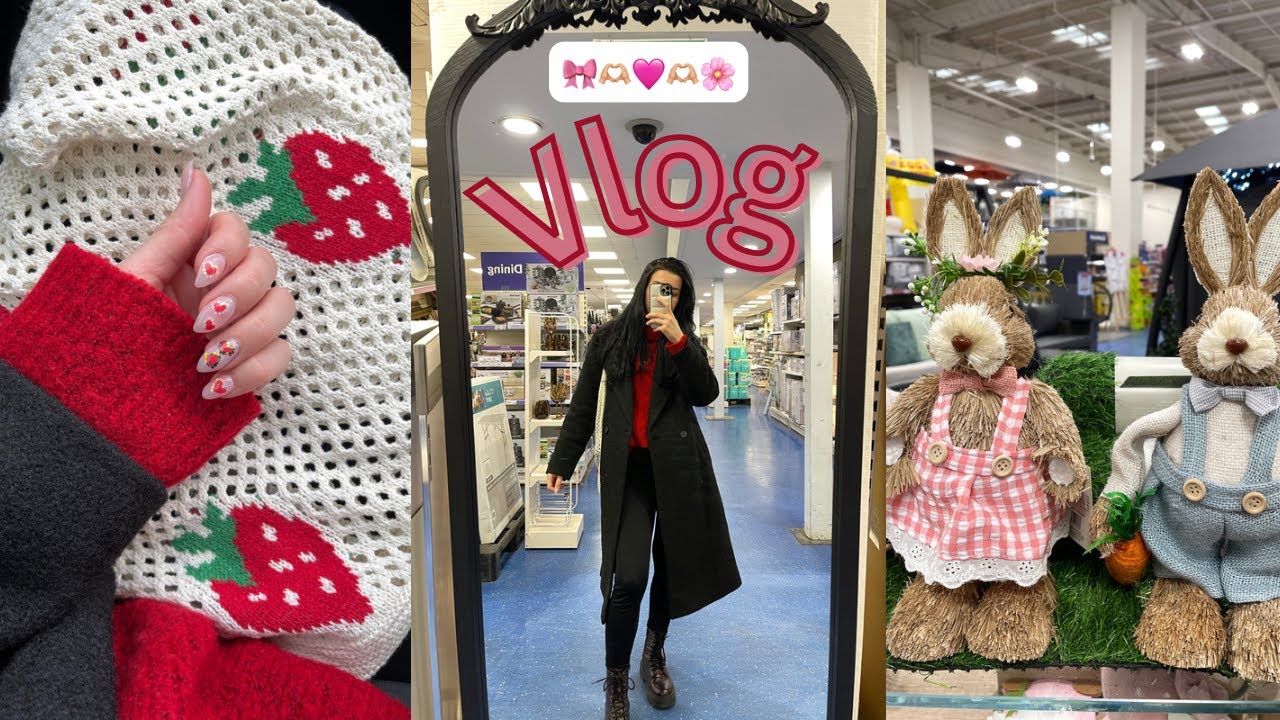 VLOG // Bejme thonjte me xhel ne shtepi/ The Range/ Cfare gjeta tek Asda/ Pako nga Al🇦🇱♥️