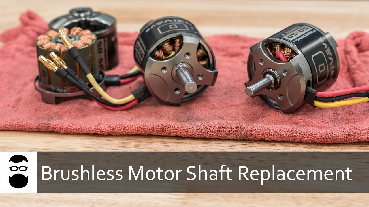 Brushless Motor Shaft Replacement