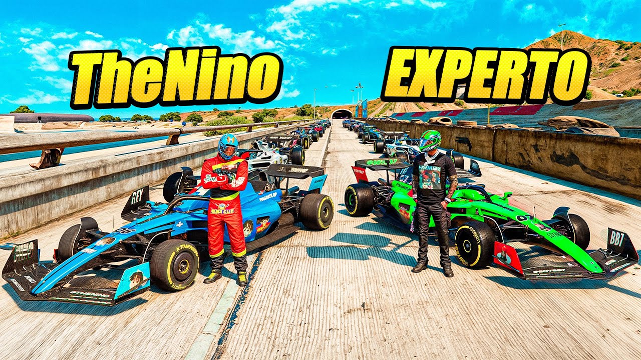USAMOS UN FORMULA 1 PARA GANAR ESTA CARRERA 😮