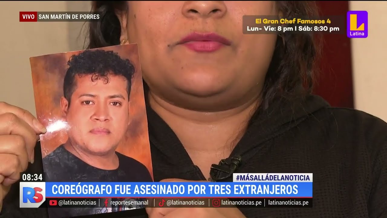 Ciudadanos extranjeros asesinan a coreógrafo en San Martín de Porres