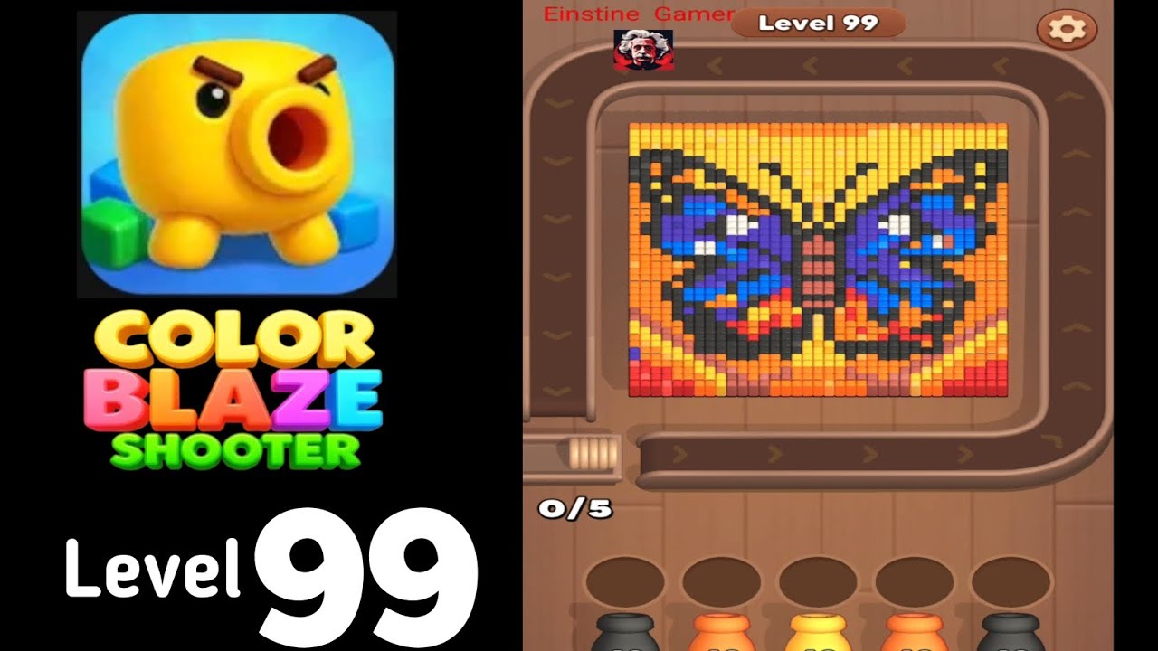 Color Blaze Shooter уровень 99 руководство по прохождению решение