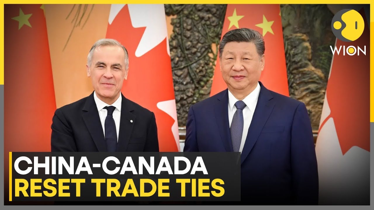 Canada-China Agree on EVs and Canola Trade | WION News