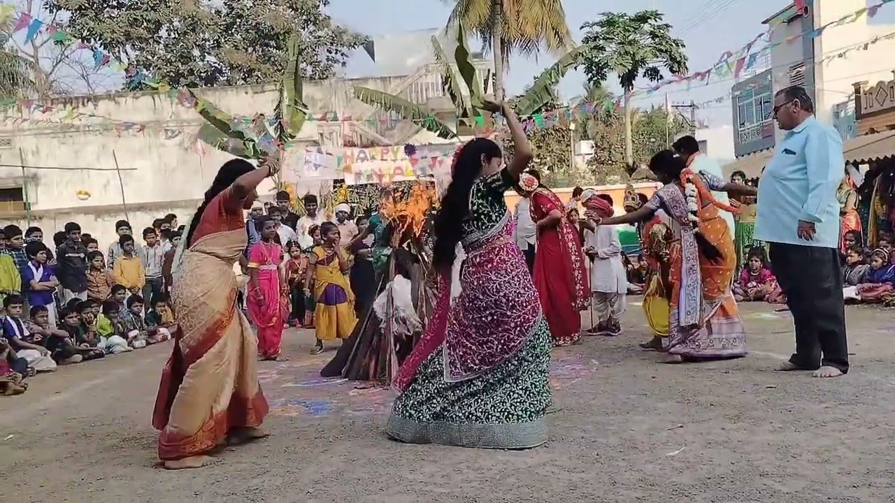 sri sai ram high school -bhogi sambaralu-2025