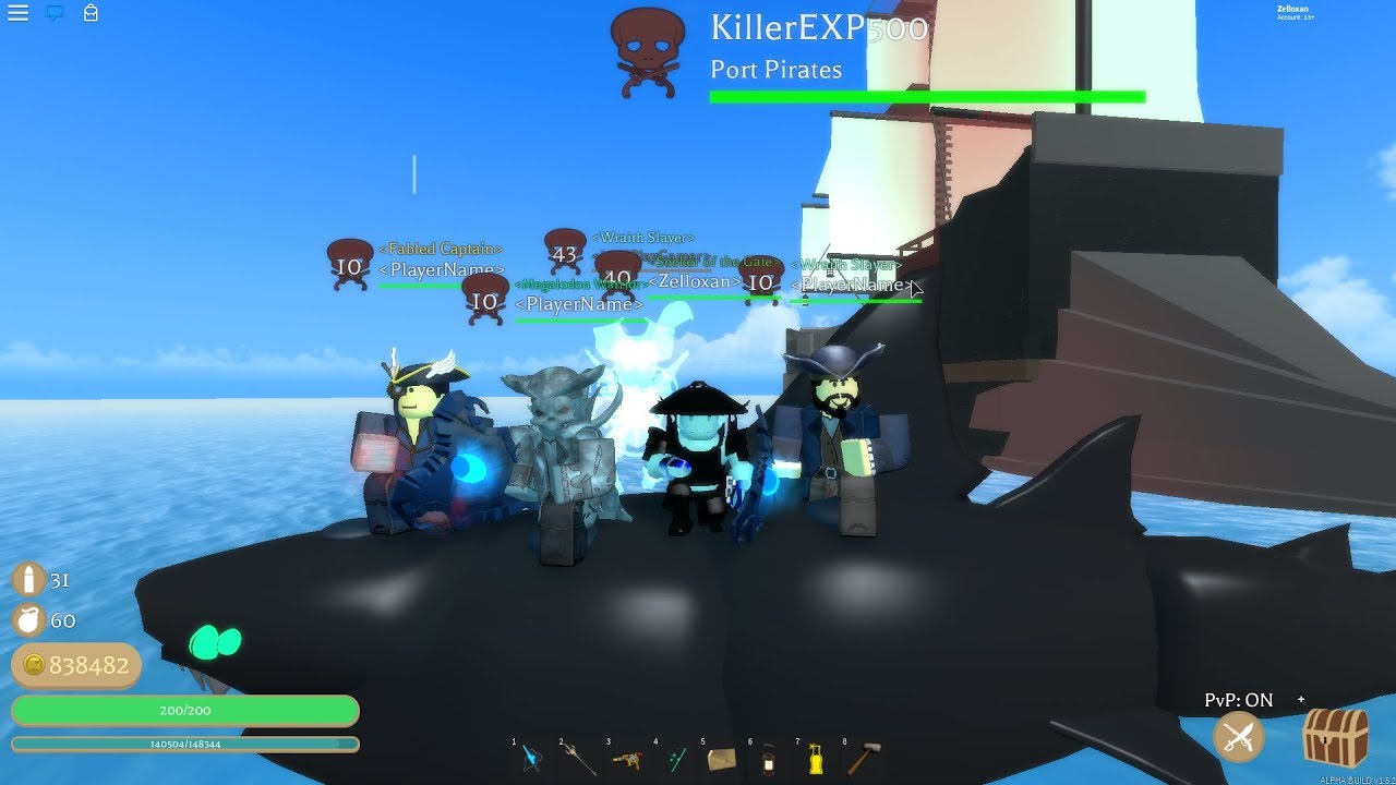A Pirates Tale: Megalodon boss fight