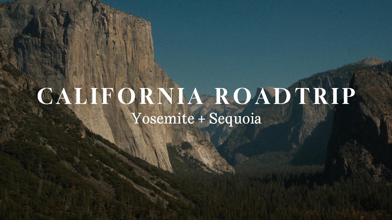 Flying to California → Yosemite & Sequoia Road Trip Begins!