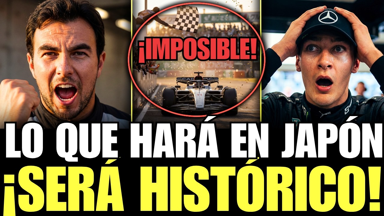 CHECO P&Eacute;REZ va a ser el PRIMER PILOTO en la HISTORIA de CADILLAC en hacer ESTO en JAP&Oacute;N