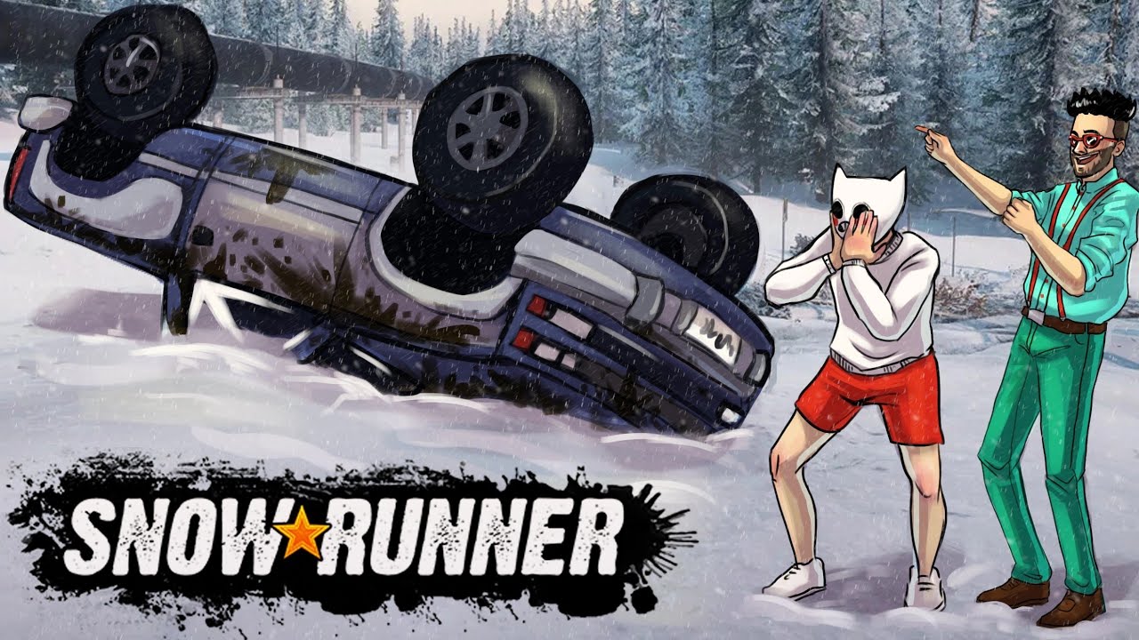 ГРЯЗОФФ ВЕРНУЛСЯ... И 100 РАЗ ПЕРЕВЕРНУЛСЯ)) СУРОВОЕ БЕЗДОРОЖЬЕ В SNOWRUNNER