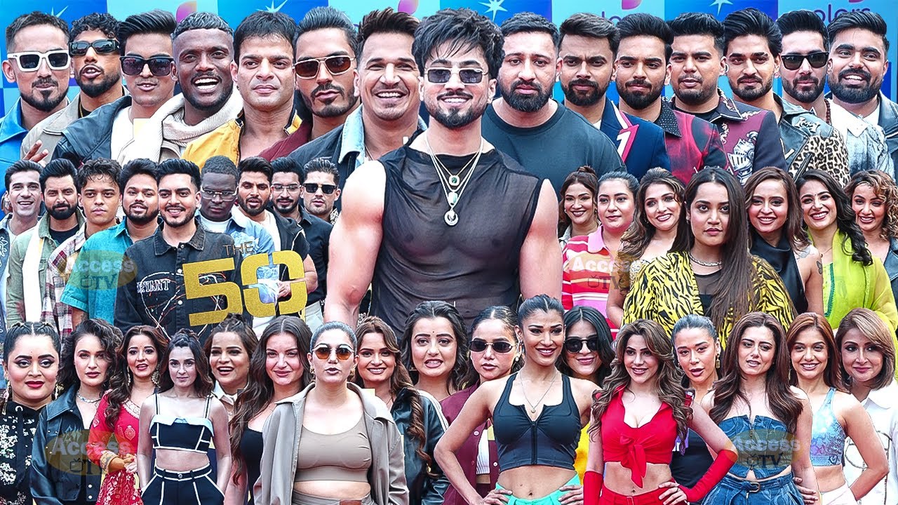 UNCUT | The 50 GRAND Launch | Full Contestant | Mr Faisu,Rajat Dalal,Prince,Karan,Kaka,Neelam,Sapna