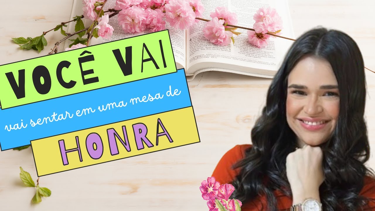 EXISTE UMA MESA DE HONRA RESERVADA POR DEUS PARA TUA VIDA. |Pra. Nytheska Alves