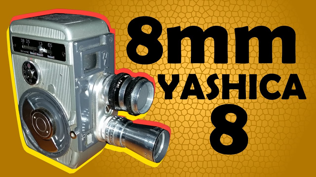 Yashica 8 - 8mm Camera Overview / Double 8 Film Test