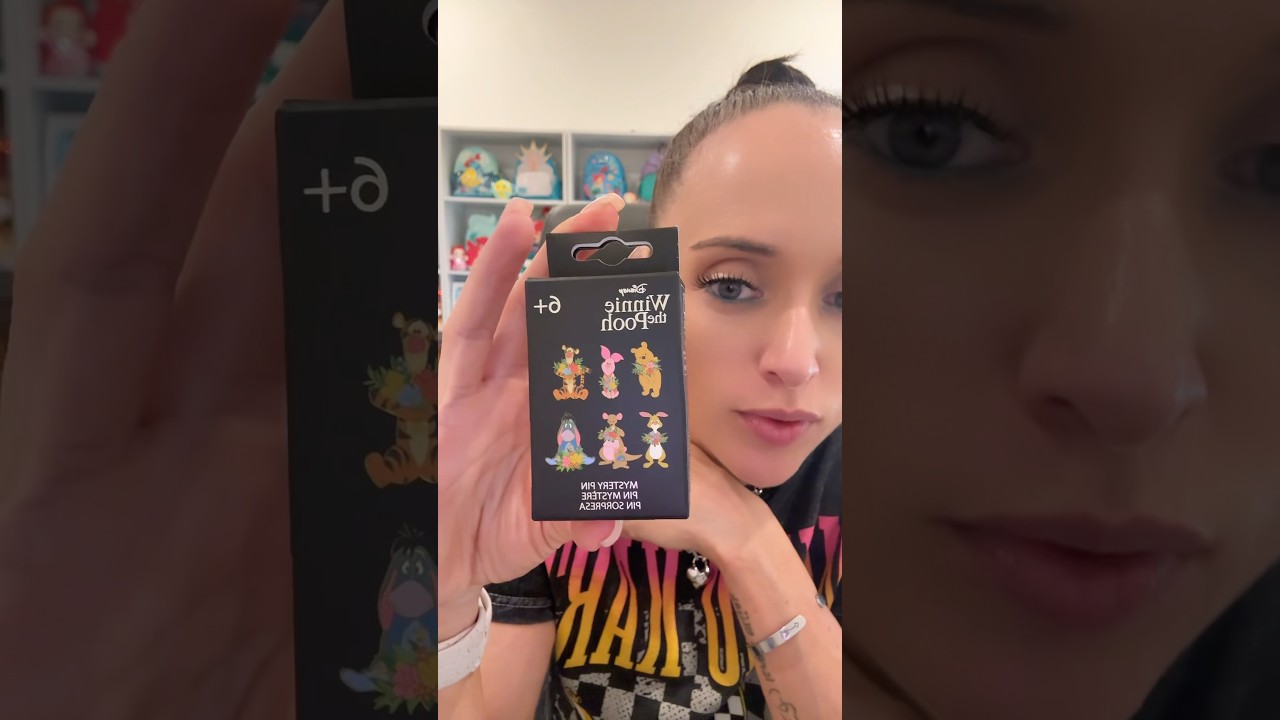 Pooh & Friends Pin Mystery set unboxing #youtube #unboxing #viralvideos #shorts #disney #haul